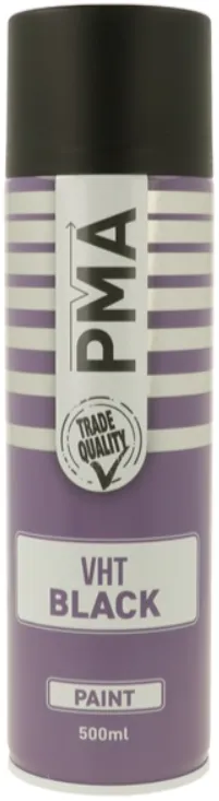 PMA VHT Black High Temp Paint 500ml – Engine, Brake, Exhaust