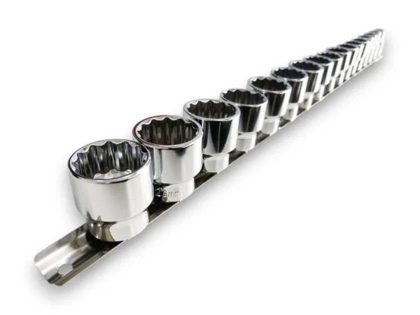 Socket Set 3/8″ Shallow CRV 17PC Toolzone SS094