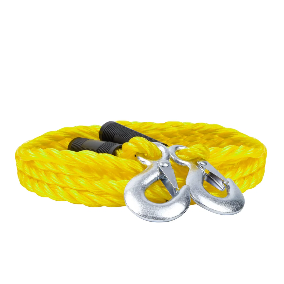 Streetwize Tow Rope (Braided) Yellow 3 Tonne Recovery Breakdown Car Caravan - Image 3