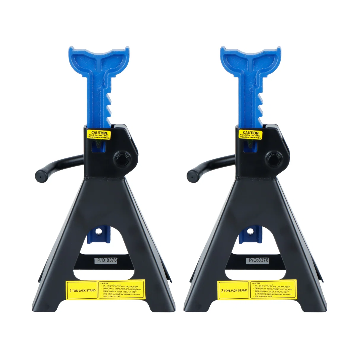 Streetwize 2 Tonne USA Style Axle Stands Pair Garage Workshop - Image 2
