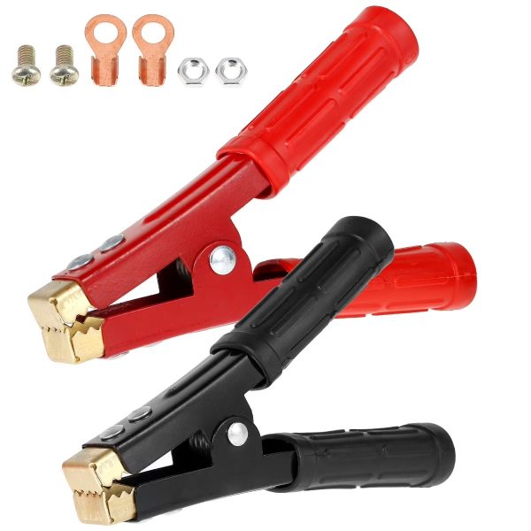 Jumper Cable Clips Car Battery Alligator Clamps Heavy Duty Replacement