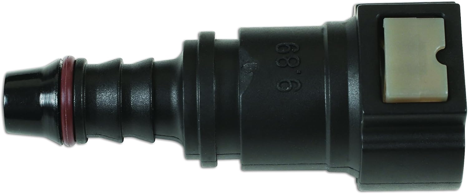 Fuel Line Quick Connector Straight 9.89mm 8mm Connect Pack 3