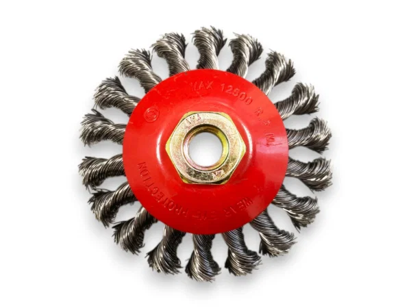 Toolzone Professional M14 100MM Semi Flat Wire Brush WB006 - Image 2