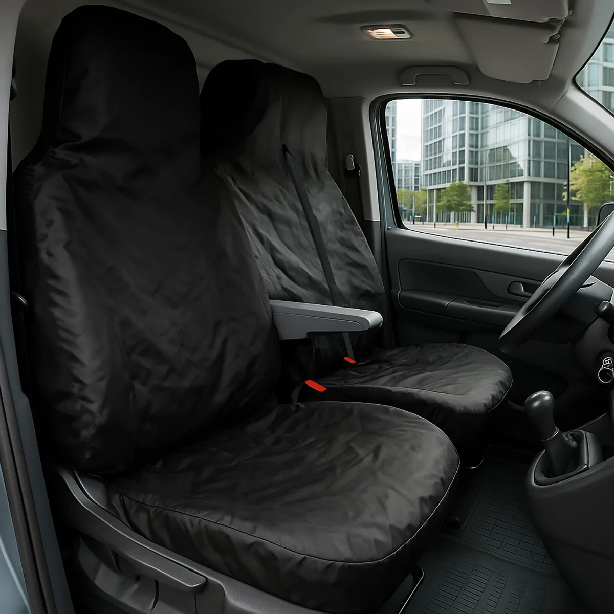 Streetwize Water Resistant Van Universal Front Seat Cover Airbag Friendly - Image 3