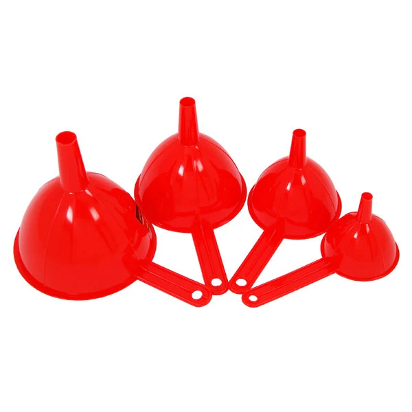 Neilsen Automotive Funnel Set 4pc Oil Coolant Fluid Transfer Tool