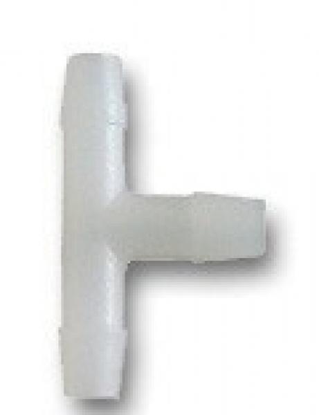 PEARL 3mm T Piece Push-Fit Hose Connector Joiner Pipe Car Van Auto (Pack 2)