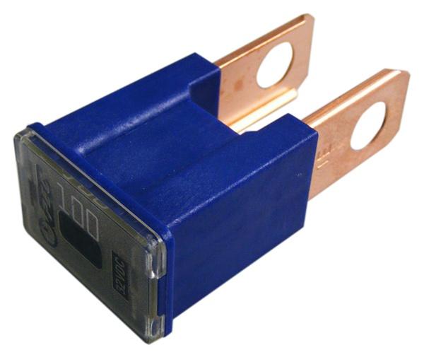 PEARL PWN651 100A Male Slow Blow Car Fuse Blue