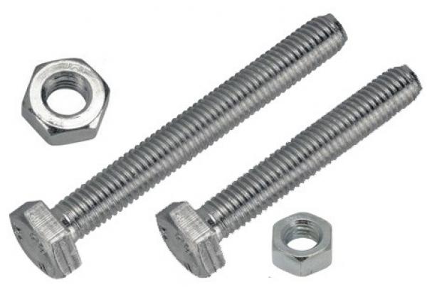 PEARL M12 x 75mm Set Screw & Nut Fastener Hardware Automotive