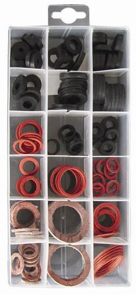 Sealing Washers Gaskets Crush Rings Assorted 141pc PEARL PXP122 Car Van Truck