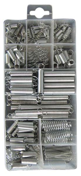 PEARL PXP134 Assorted Springs Kit 200pc Auto Repair Workshop General Purpose