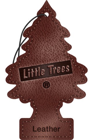 Little Trees Leather Car Air Freshener Hanging Tree Home Van Long Lasting Scent