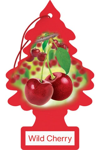 Little Trees Wild Cherry Car Air Freshener Hanging Tree Home Van Long Lasting