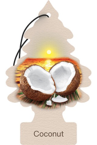Little Trees Coconut Car Air Freshener Hanging Tree Home Van Long Lasting Scent