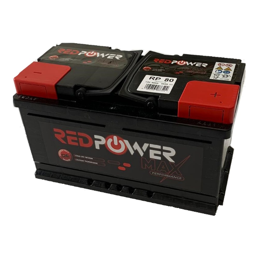 Banner Red Power Max RP80 car battery