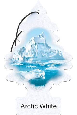 Little Trees Arctic White Car Air Freshener Hanging Tree Home Van Long Lasting
