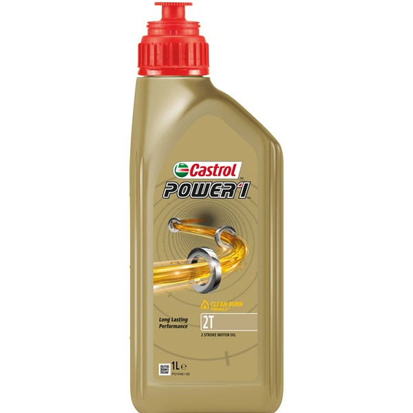 Castrol Power 1 2T Motorcycle Oil 1L