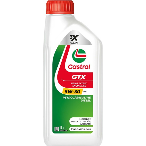 Castrol GTX 5W-30 RN17 Engine Oil 1L
