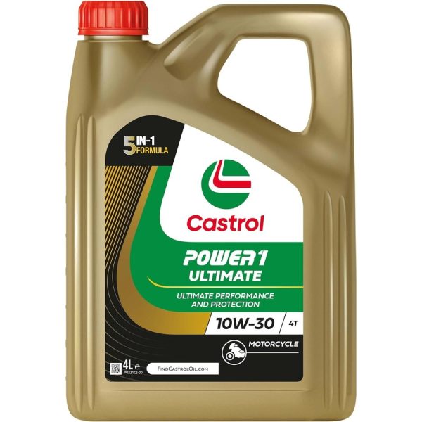 Castrol POWER1 Ultimate 4T 10W-30 Motorcycle Oil 4L