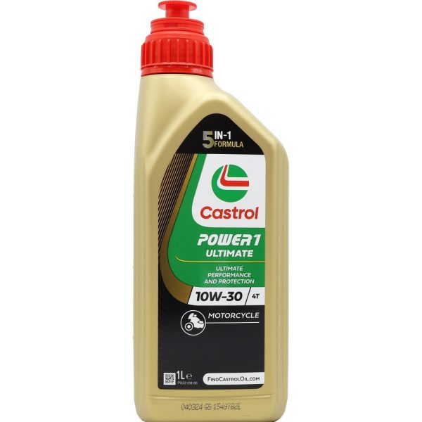 Castrol POWER1 Ultimate 4T 10W-30 Motorcycle Oil 1L