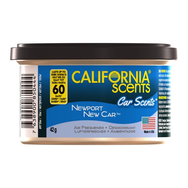 California Scents Newport New Car Air Freshener 42g Tin