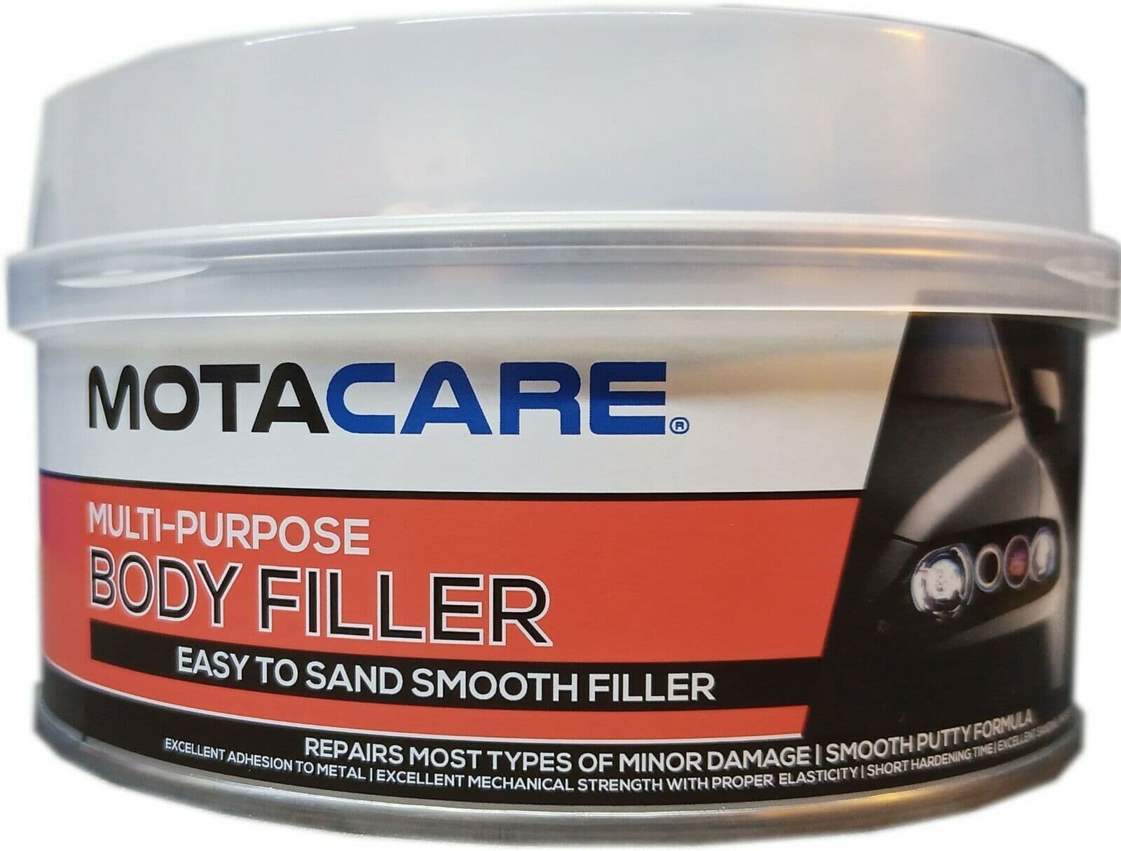Motacare Multi-Purpose Easy to Sand Smooth Body Filler 600ml