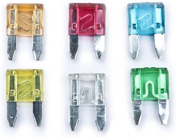Mini Car Blade Fuses 20 Pcs Toolzone Circuit Protection
