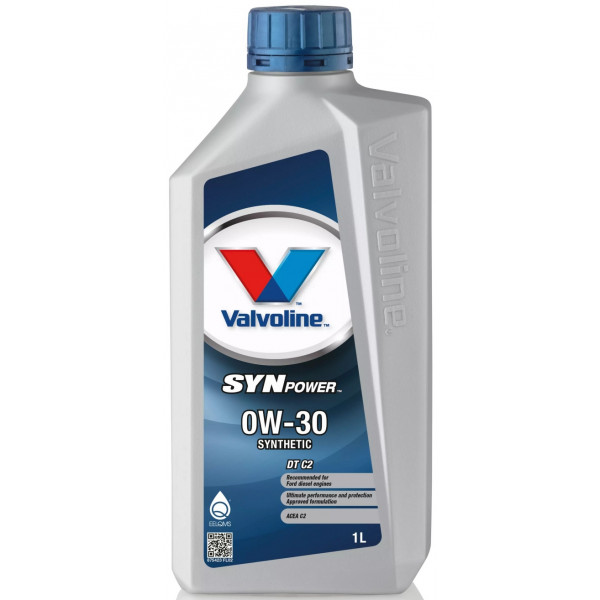 Valvoline Synpower Dt C2 0W30 Engine Oil 1 Litre