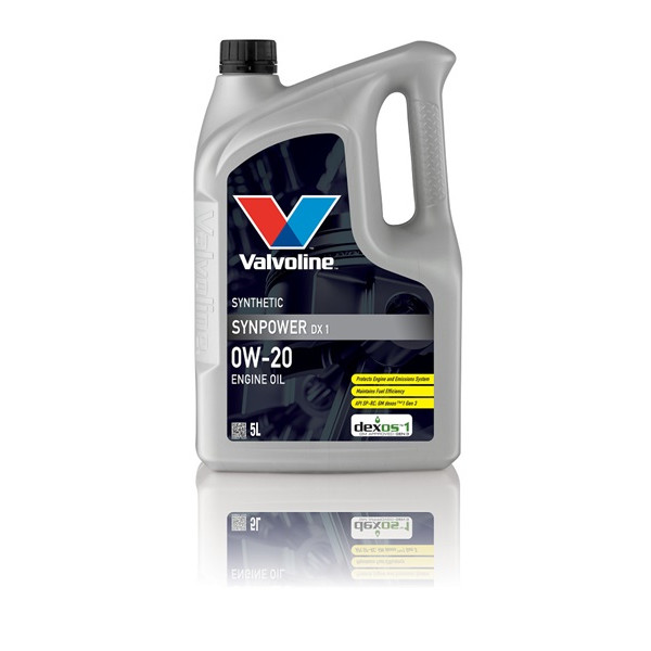 Valvoline Synpower Dx1 0W20 Engine Oil 5 Litre