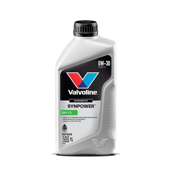 Valvoline Synpower Env C2 0W30 Engine Oil 1 Litre