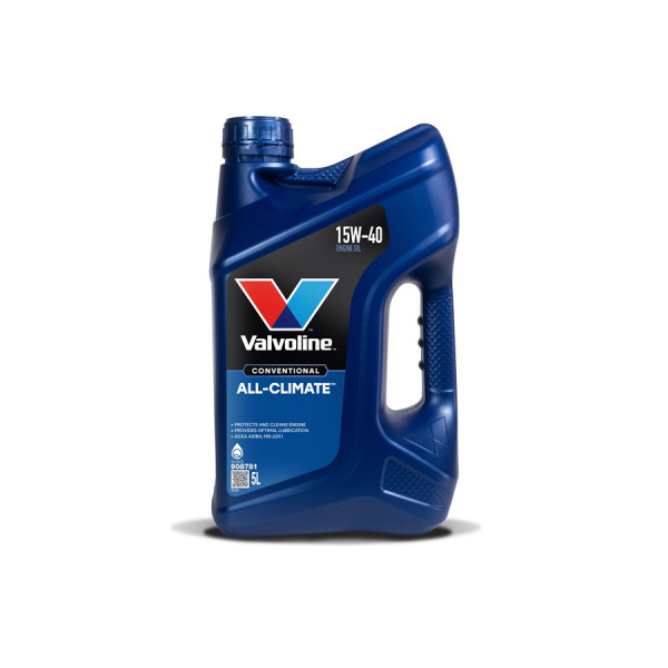 Valvoline All Climate 15W40 Engine Oil 5 Litre