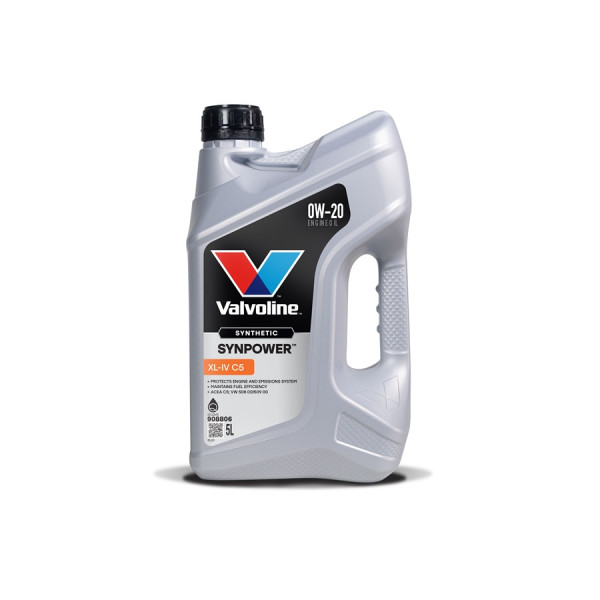 Valvoline Synpower Xl-Iv C5 0W20 Engine Oil 5 Litre