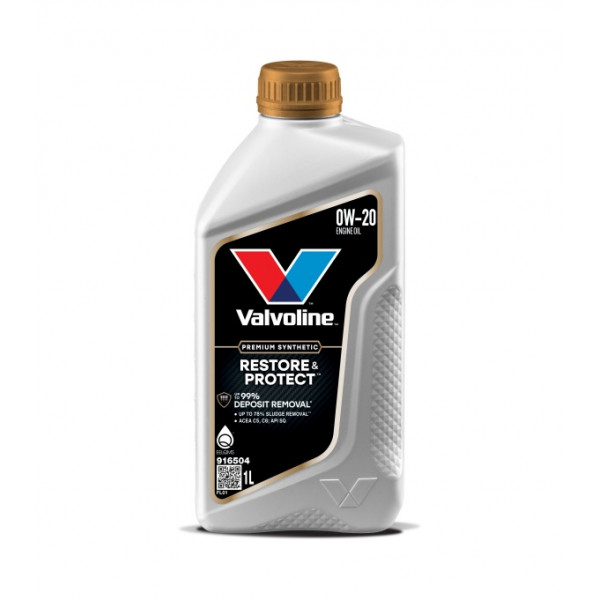 Valvoline Restore & Protect 0W20 Engine Oil 1 Litre